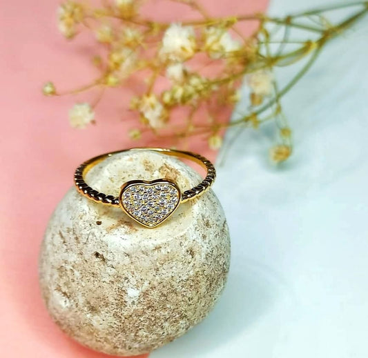 Anillo Corazón de lujo