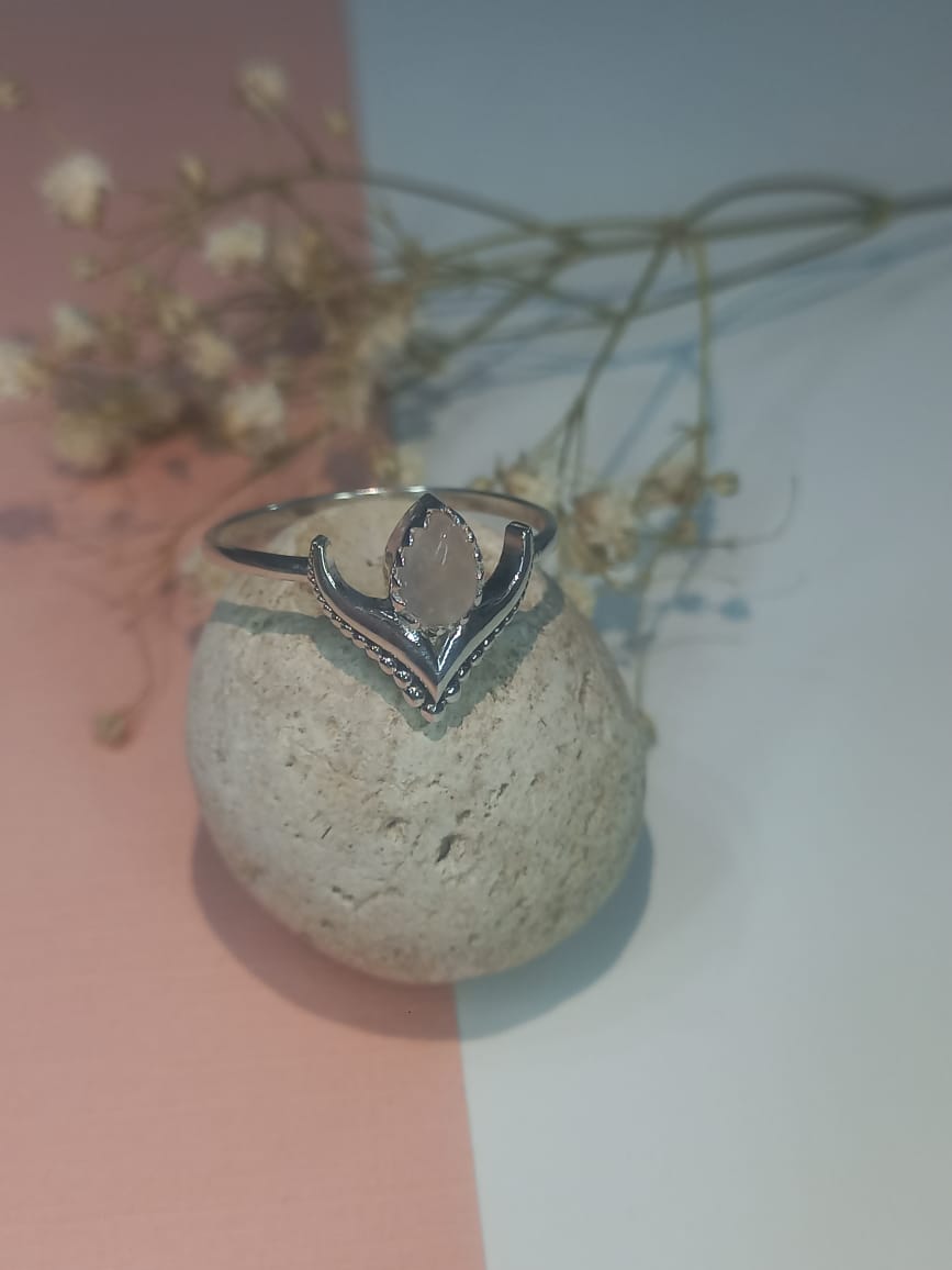 Anillo Sencillez rosa